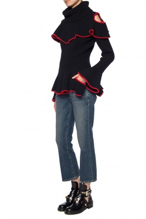 Ruffled turtleneck sweater, zdjęcie 2 Ruffled turtleneck sweater od Alexander McQueen